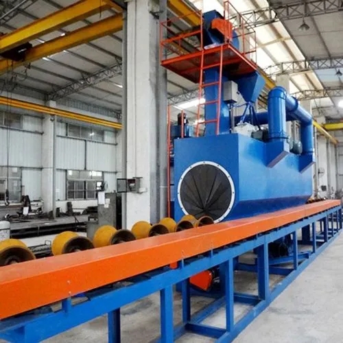 管道內(nèi)外壁通過式拋丸機(jī) 管道內(nèi)外壁通過式拋丸機(jī)