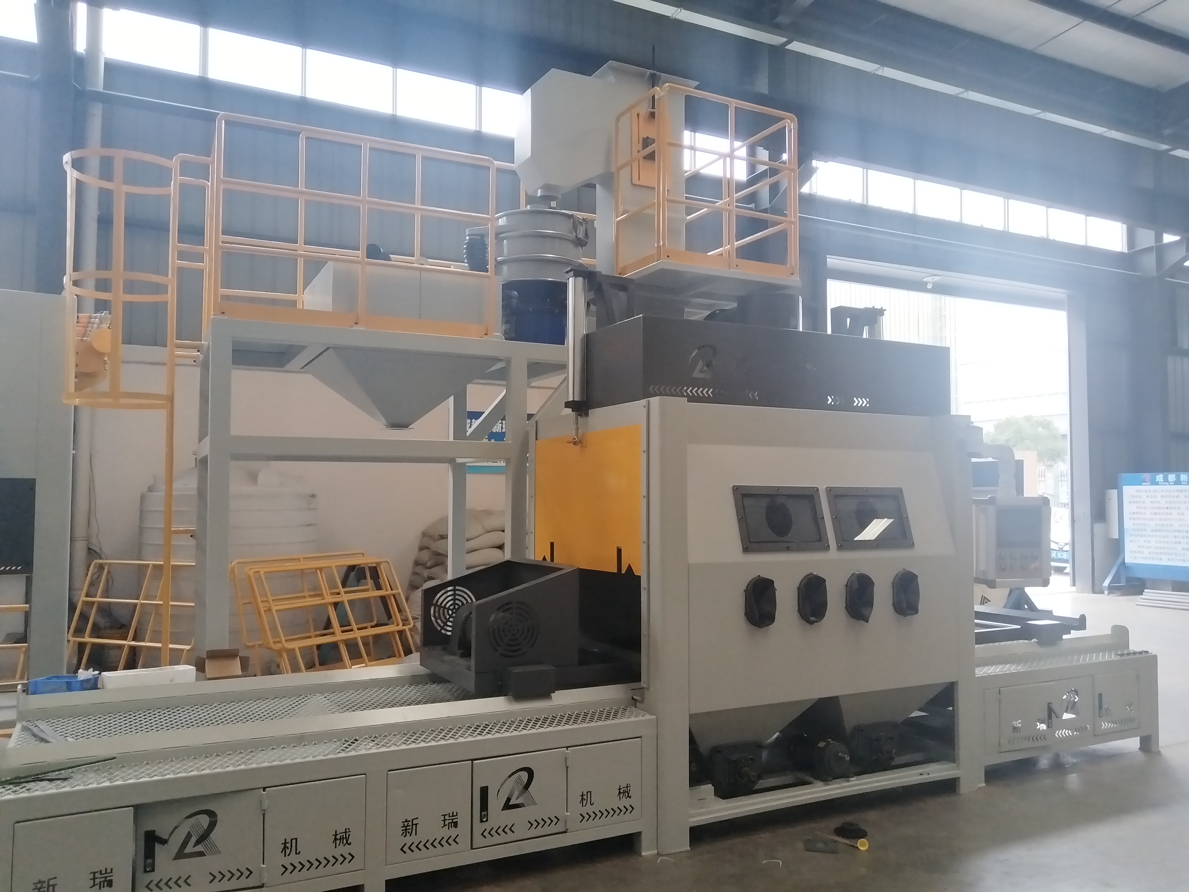 輕松搞定表面處理，輸送式自動(dòng)噴砂機(jī)來(lái)助力